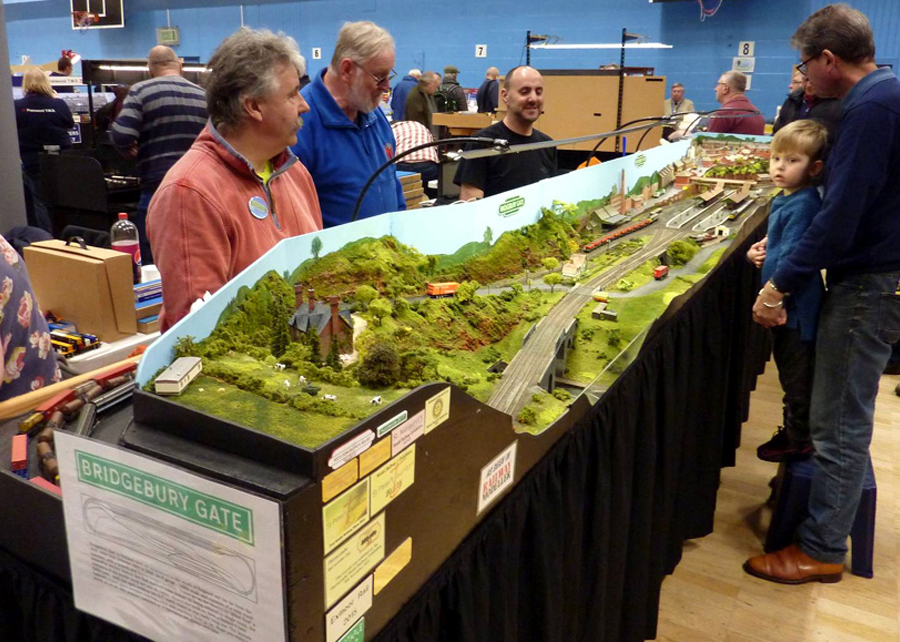 The layout on show to the public